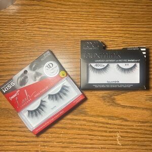 Kiss and Ardell Faux Mink Eyelashes